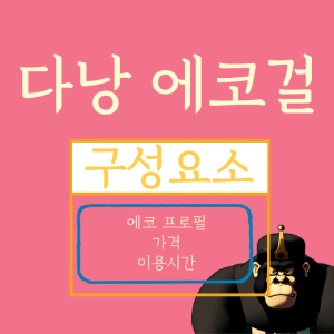 다낭 에코걸 프로필부터 가격,이용시간 구성요소 안내